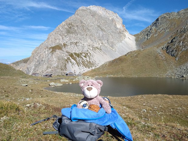 Obstanser See und Hütte 2304 m Gailtaler Alpen 28.09.2023