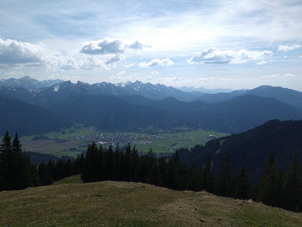 Vorderes Hörnle 1484 m - Stierkopf 1535 m 04.05.2023
